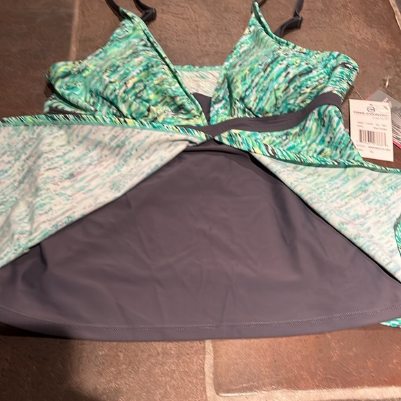 NWT Free Country inter changeables swim suit top Sz XL tankini - Picture 4 of 9
